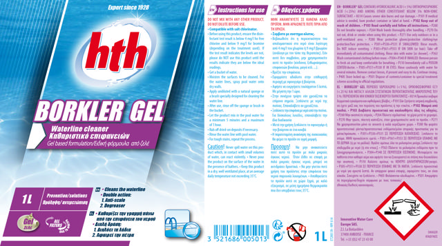 HTH BORKLER GEL 1L