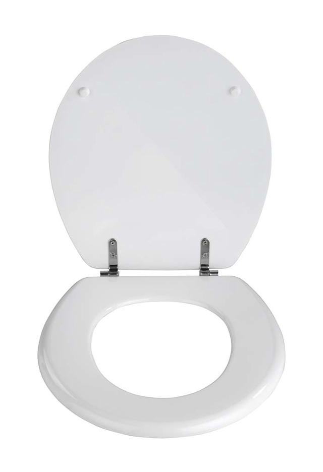 WENKO TOILET SEAT PRIMA WHITE MDF