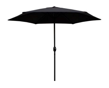 MARKET ALUMINIUM UMBRELLA 2.7M GREY