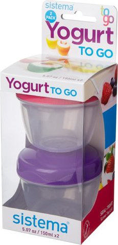 SISTEMA TO GO YOGURT BOWL 2PCS 150ML