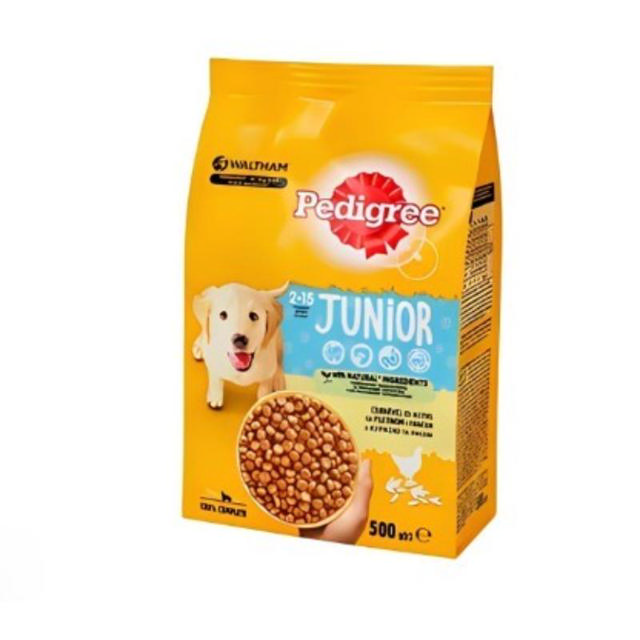 PEDIGREE DRY JUNIOR DOG FOOD 500G