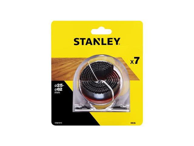 STANLEY HOLESAW 25-62MMX7PCS HCS PL.BA