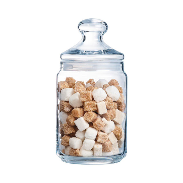 LUMINARC PURE JAR STORAGE JAR WITH CLUB LID 1L