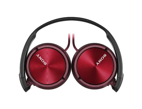 SONY MDRZX310R.AE HEADPHONES HI-FI RED