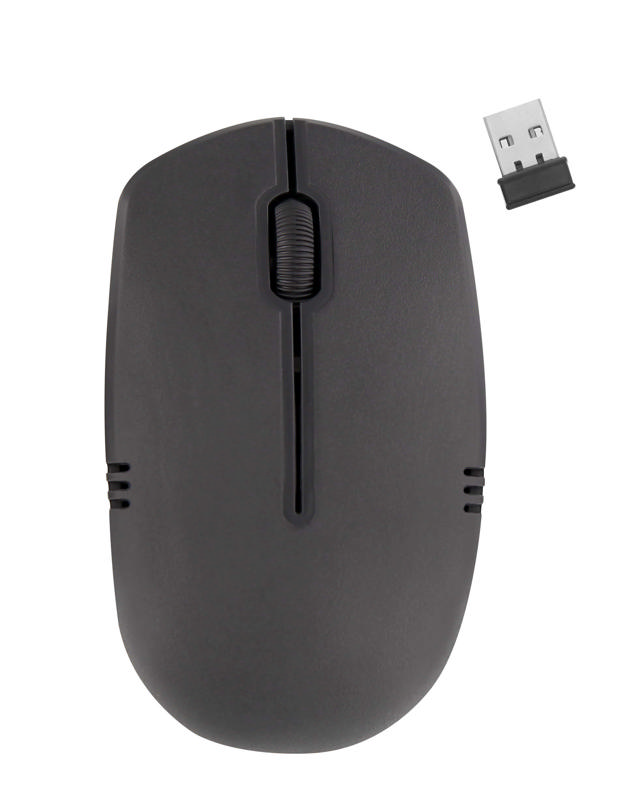 TNB CLICKY WIRELESS OPTICAL MOUSE BLACK