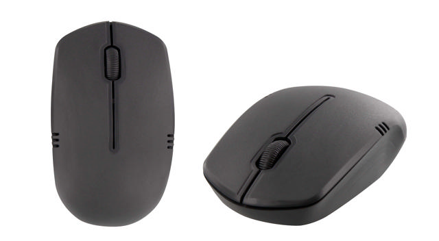 TNB CLICKY WIRELESS OPTICAL MOUSE BLACK