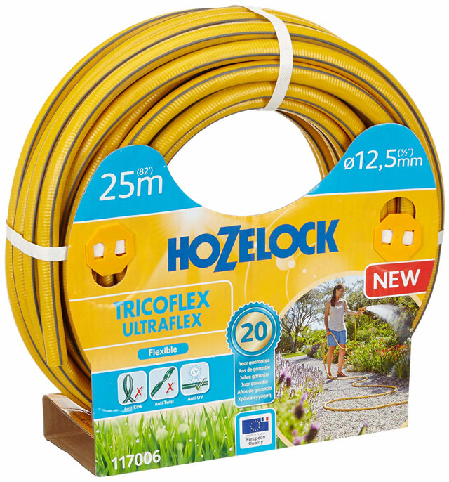 HOZELOCK 25M 3/4 WATER HOSE ULTRRAFLEX