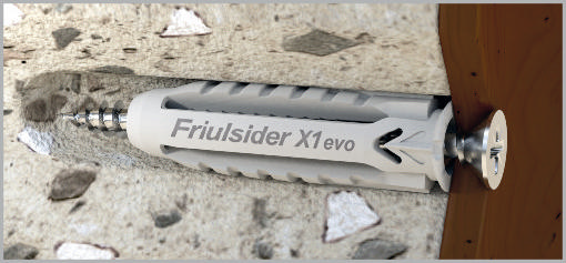 FRIULSIDER X1 PLUG 5X25 20PCS