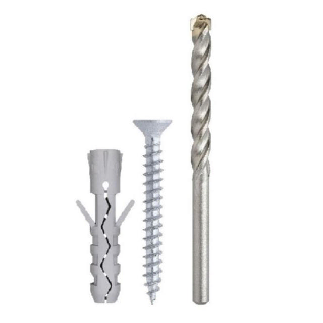 FRIULSIDER SCREW WITH PLUG 6X30 10PCS