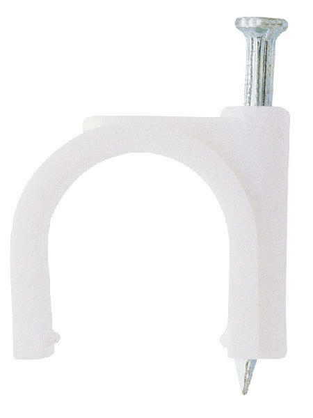 FRIULSIDER PLASTIC CLAMPS WITH NAIL 5-6MM 25PCS