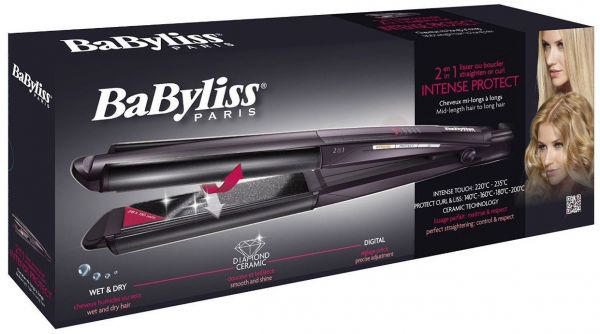 BABYLISS ST330E HAIR STRAIGHTENER & CURLER 28X100