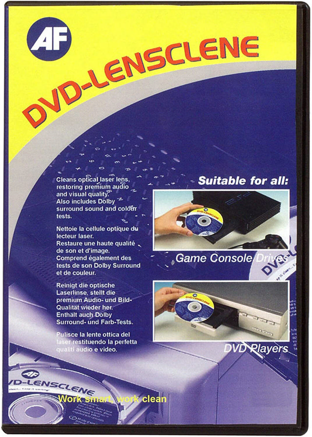 AF CD/DVD CLEANING KIT 1CD