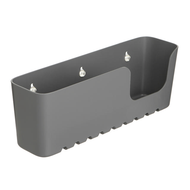 TATAY LARGE CORNER BASKET SUCTION GREY