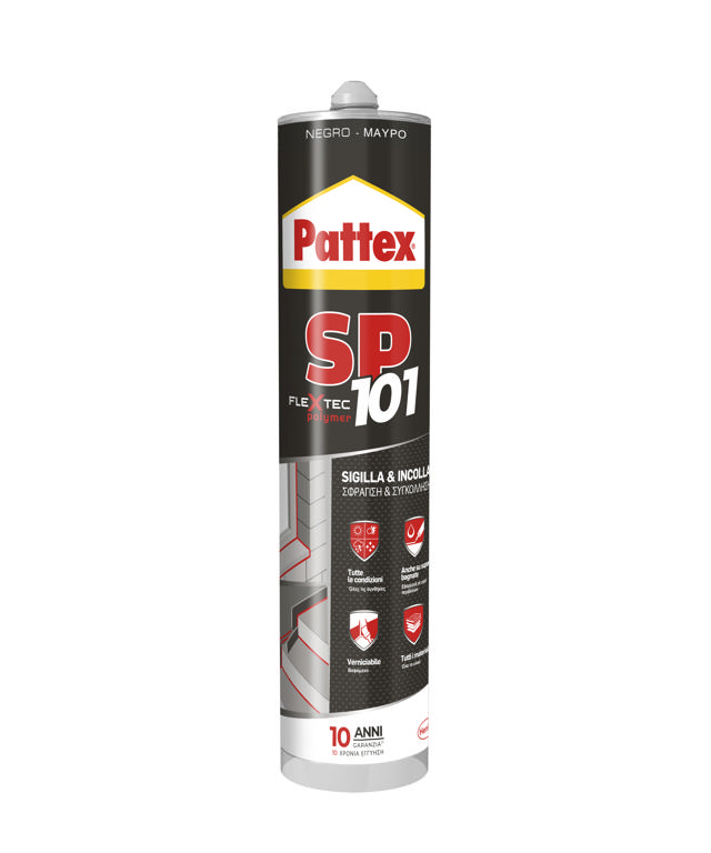 PATTEX ΜΑΥΡΗ ΣΦΡΑΓΙΣΤΙΚΗ ΣΙΛΙΚΟΝΗ SP101 280 ML