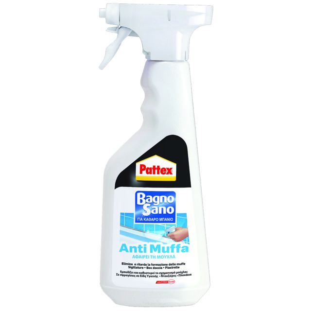 PATTEX BAGNO SANO ΣΠΡΕΙ ΕΝΑΝΤΙΑ ΣΤΗN MOYXΛΑ 500 ML