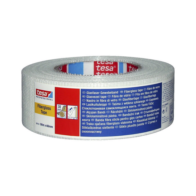 TESA FIBERGLASS M.WHITE 90X48M