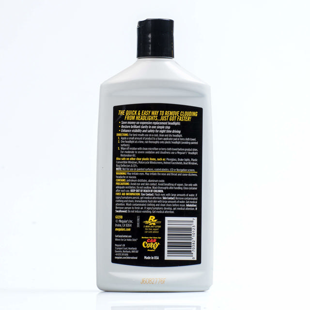 MEGUIARS G12310EU CLEAR PLASTIC CLEANER & POLISH 296ML