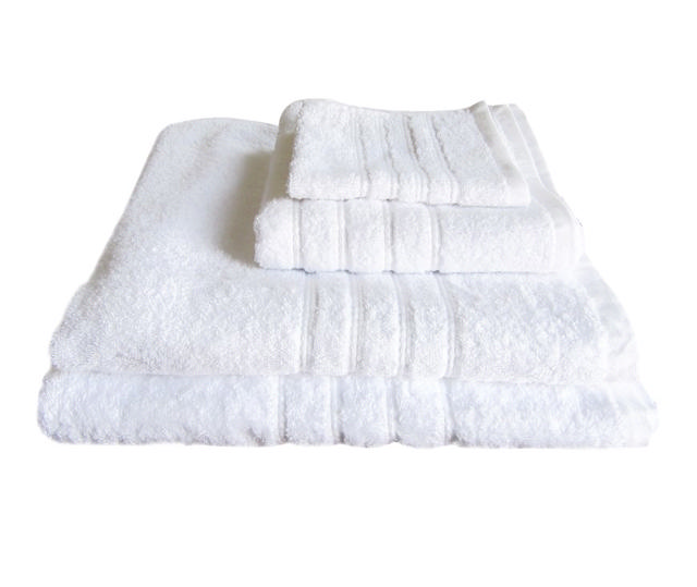 HAND TOWEL 30X30CM 500GR - WHITE