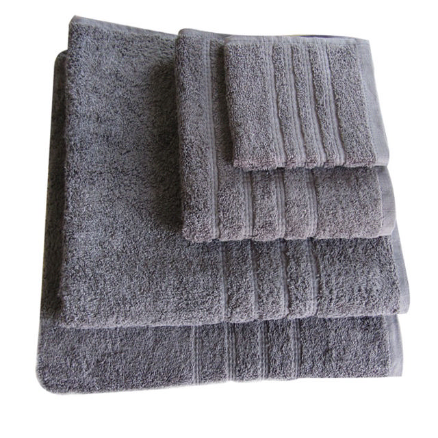 FACE TOWEL 48X85CM 500G - GREY