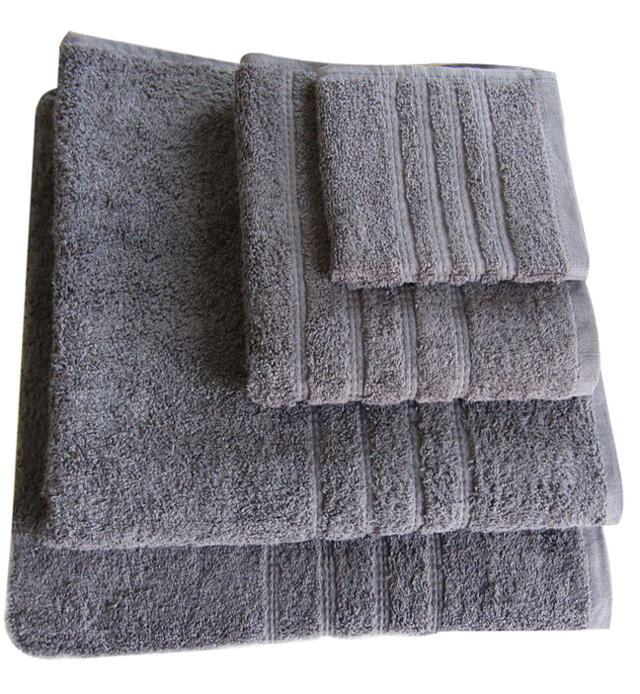 BATH TOWEL 85X150CM 500GR - GREY