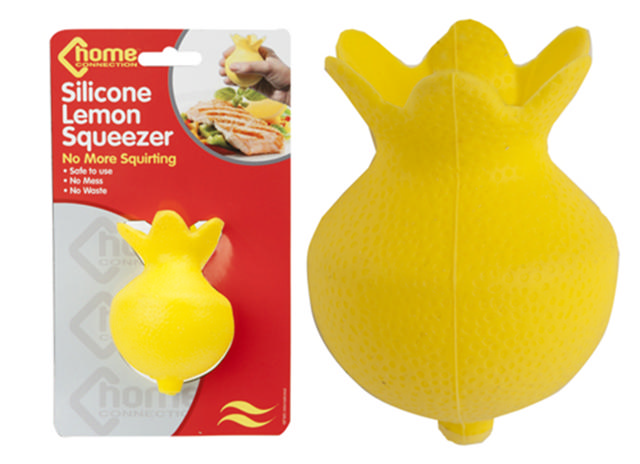 SILICONE LEMON SQUEEZER