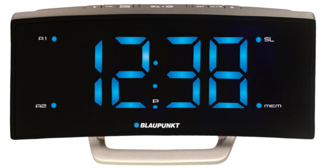 BLAUPUNKT CR7BK CLOCK RADIO WITH ALARM