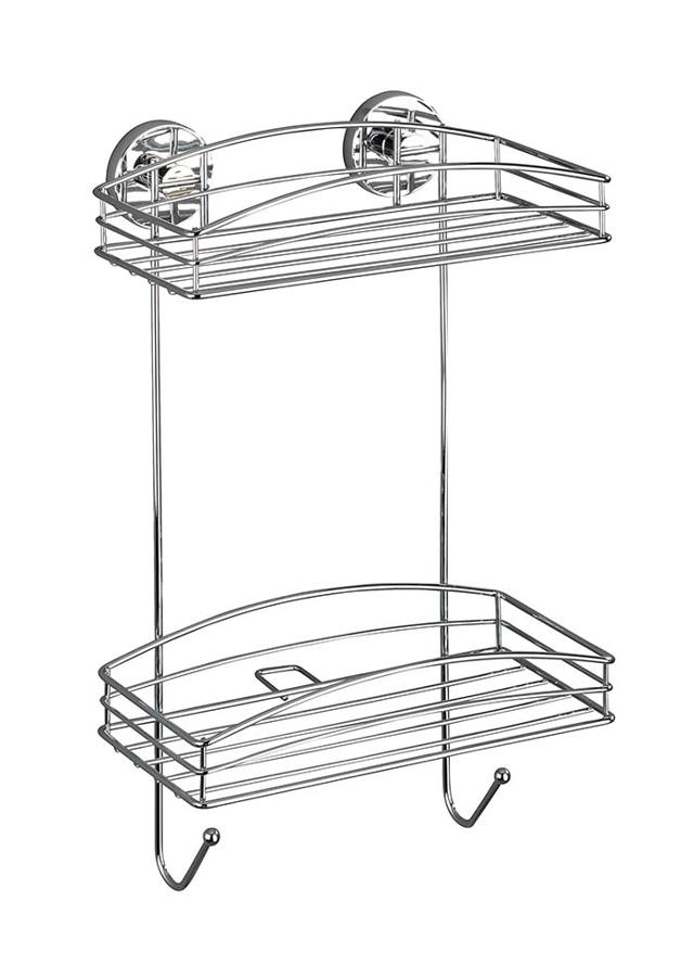 WENKO VAC-LOC 2-TIER WALL RACK