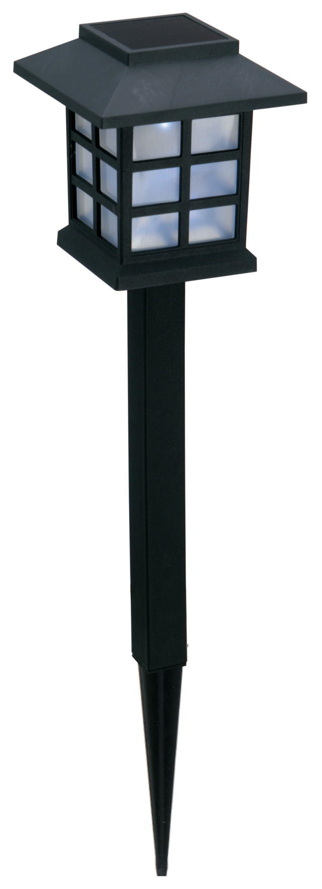 SHC SOLAR GARDEN LIGHT BLACK