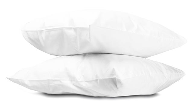 SLEEPING PILLOW 2PCS 45X65CM WHITE 300GR