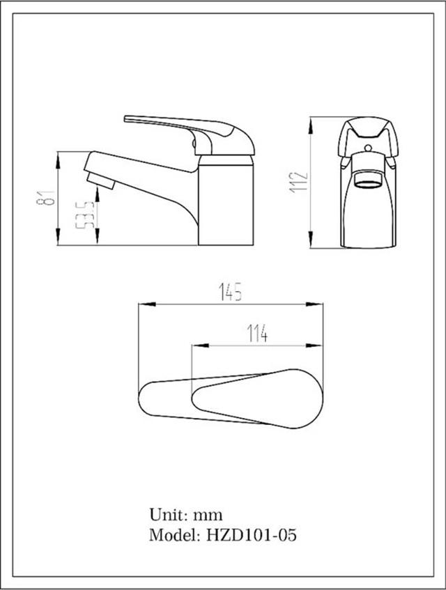 HOFER EUROMODE WASH BASIN MIXER