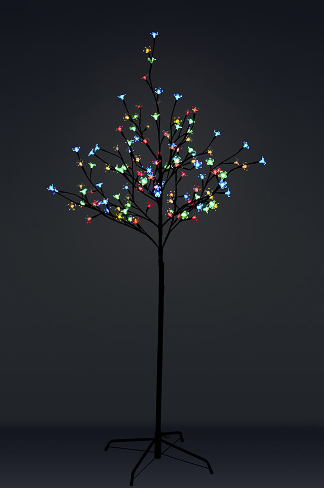 XMAS TREE 150CM/120LED MULTI