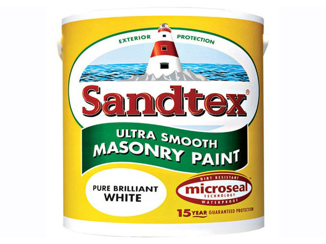 SANDTEX ΥΨΗΛΗΣ ΠΟΙΟΤΗΤΑΣ ΑΝΘΕΚΤΗ ΕΞΩΤΕΡΙΚΗ ΒΑΦΗ ΛΕΥΚΟ 2.5L