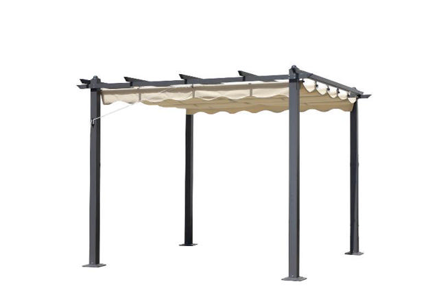 ALUMINIUM PERGOLA GAZEBO 3X3M