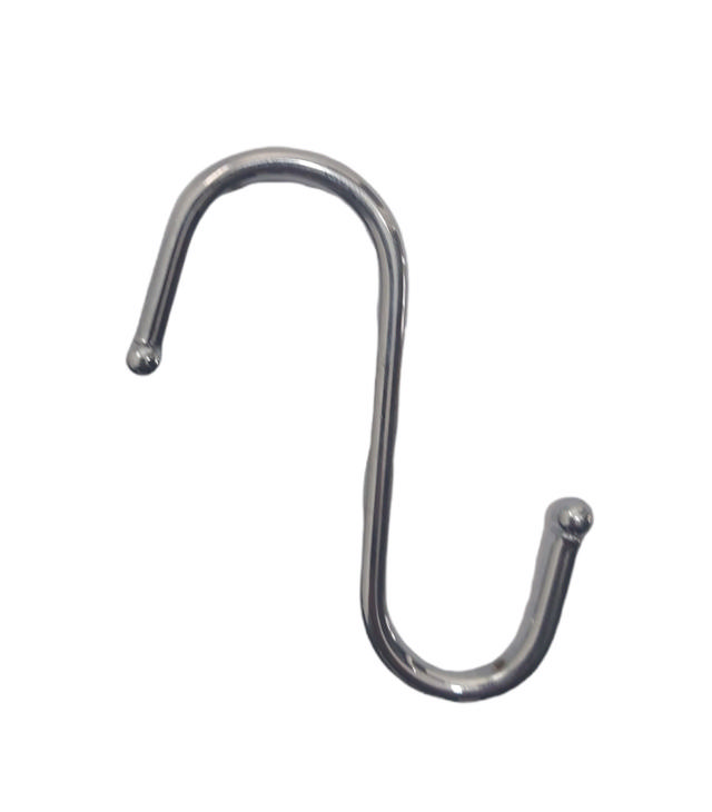 SINGLE HOOK CHROME 4PCS