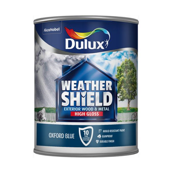 DULUX RE TEAL RIPPLE WEATHERSHIELD ΕΞΩΤΕΡΙΚΟΥ ΧΩΡΟΥ ΥΨΗΛΟ ΓΥΑΛΙΣΜΑ 750ML