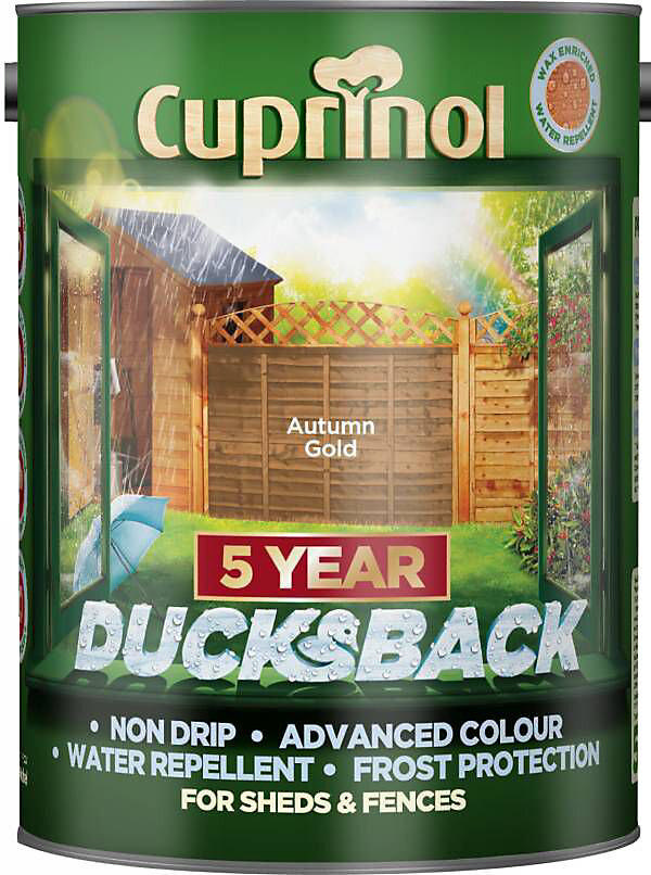 CUPRINOL 5 YEARS DUCKSBACK ΦΘΙΝΟΠΩΡΙΝΟ ΧΡΥΣΟ 5L