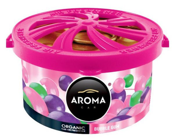 AROMA CAR FRESHENER ORGANIC BUBBLE GUM