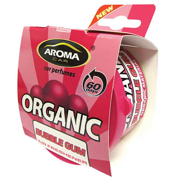 AROMA CAR FRESHENER ORGANIC BUBBLE GUM