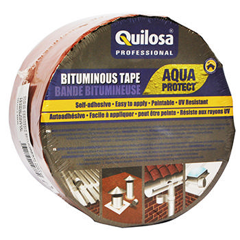 QUILOSA AQUA PROTECT BITUMINOUS TAPE BROWN 10CMX10M