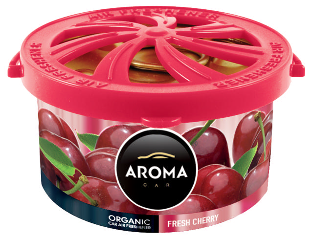 AROMA CAR FRESHENER ORGANIC CHERRY