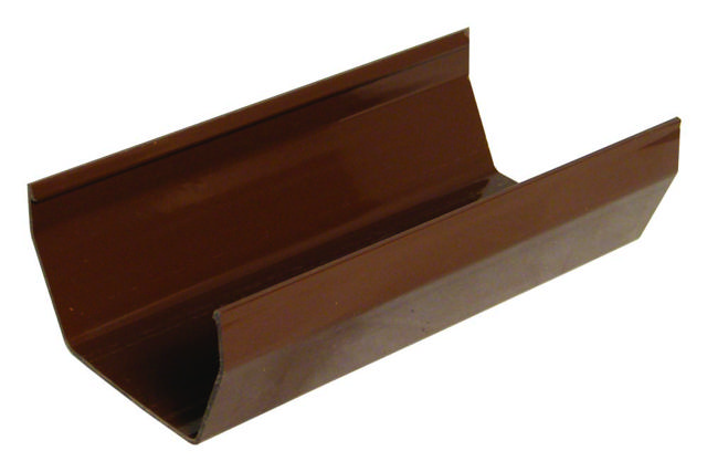 FLOPLAST SQUARE GUTTER 2M