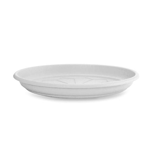 VECA PLASTIC PLATE ROUND 16CM WHITE