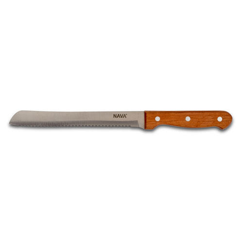 NAVA TERRESTRIAL STAINLESS STEEL BREAD KNIFE 33CM