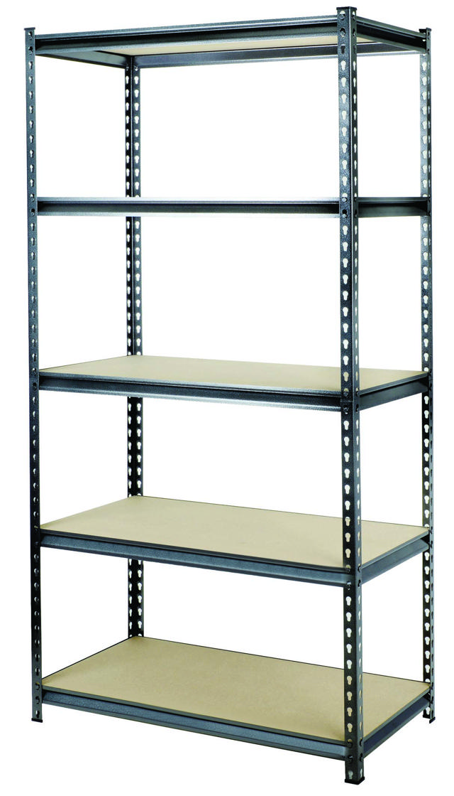 RACK WITH 5 SHELVES 92X46X183CM