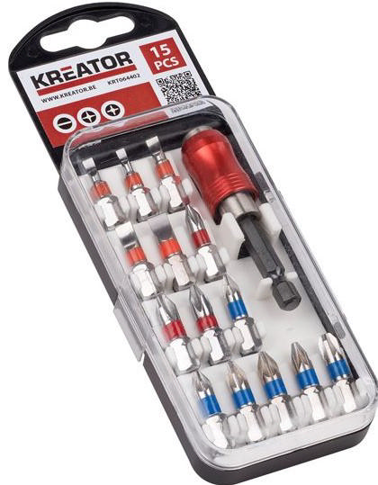 KREATOR BITSET 15PCS SL/PH/PZ