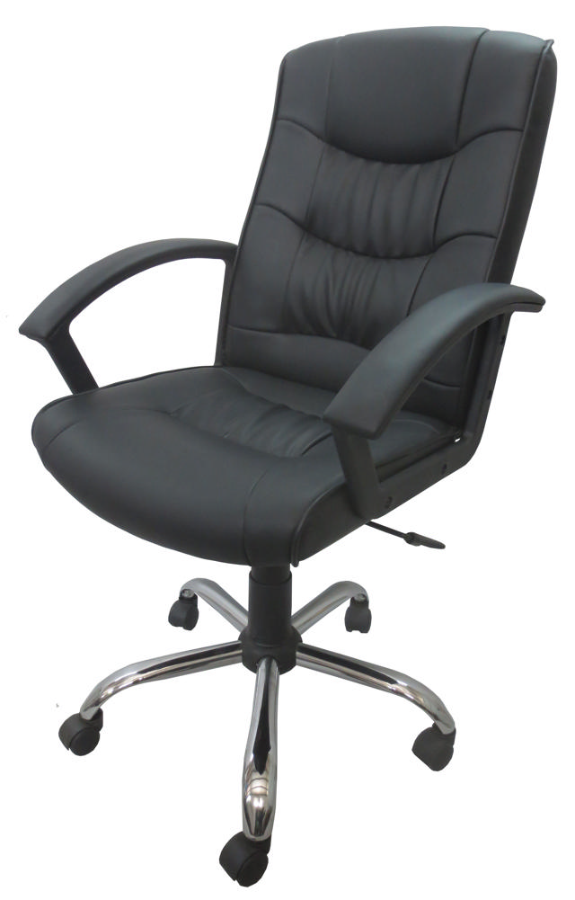 DUCK HIGH BACK OFFICE CHAIR BLACK 59.5Χ65CM