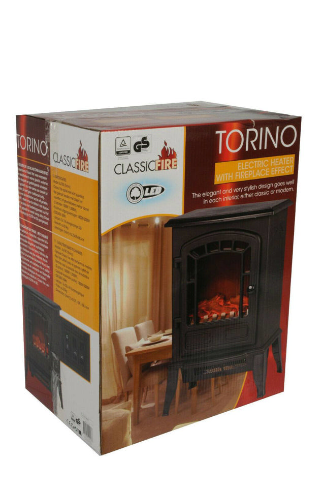 CLASSIC FIRE TORINO ΗΛΕΚΤΡΙΚΟ ΤΖΑΚΙ 2kW LED AJ1