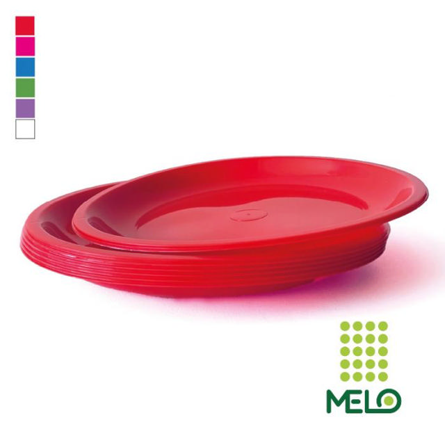 PLASTIC DISH 1X6 PCS