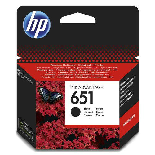 HP 651 BLACK (C2P10AE)