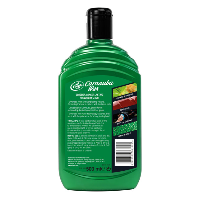 TURTLE WAX ΚΕΡΙ ΓΥΑΛΙΣΜΑΤΟΣ  CARNAUBA